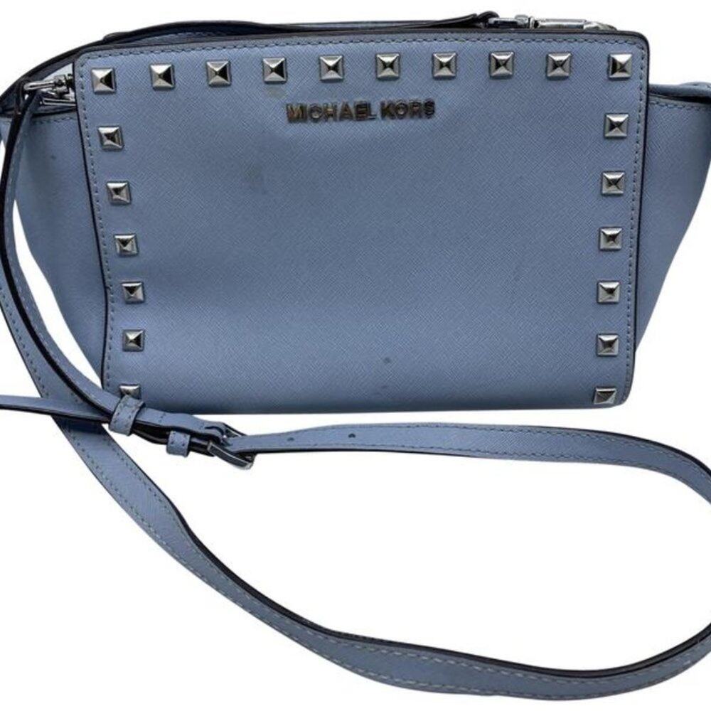 Michael Kors Trapeze Small Leather Cross-body